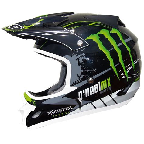 Monster energy white dirt bike helmet. ONEAL 709R TIM FERRY MONSTER ENERGY MOTOCROSS HELMET S | eBay