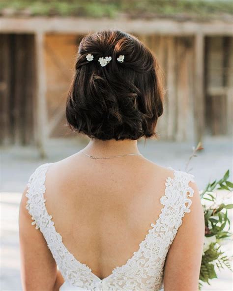 50 Best Wedding Hairstyles For Short Hair That Are Perfect For 2020