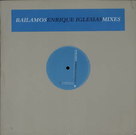 Enrique Iglesias Bailamos Uk Promo 12 Vinyl Single 12 Inch Record