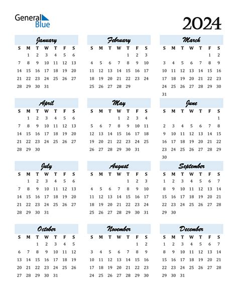 2024 Calendar Pdf Word Excel