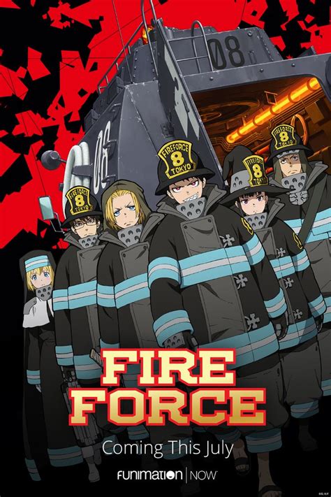 Anime Fire Force Enen No Shouboutai Shinra Kusakabe Force Fire