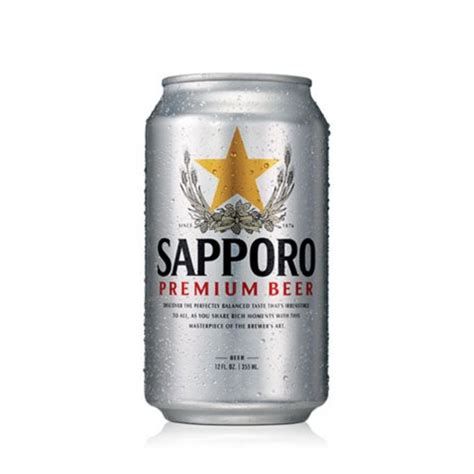 Cerveza Japonesa Sapporo Can X 355 Ml Super Nikkei