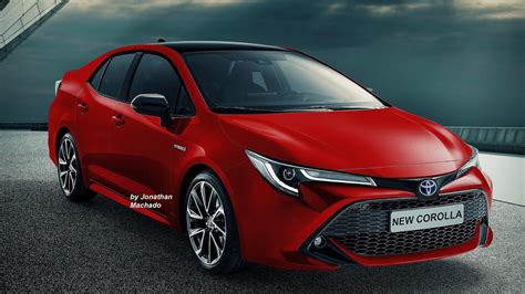 Renderings Next Generation Toyota Corolla Imagined Carspiritpk