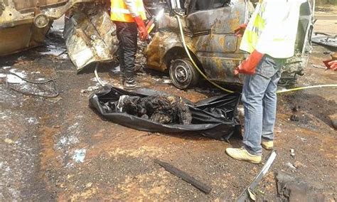 Bodies Burnt Beyond Recognition In Enugu Multiple Car Accidents