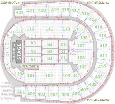 With a 1 capacity, this venue is fully equipped to cater to almost any stage configuration. O2 Arena London seating plan - Detailed seat numbers ...