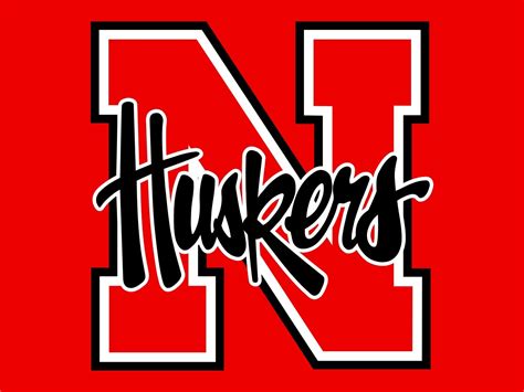 Nebraska Cornhuskers Logo Football