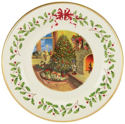 Lenox Holiday 2015 Holiday Collectors Plate 25th Edition Review More Details Here