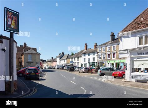 Market Hill Clare Suffolk England United Kingdom Stock Photo Alamy
