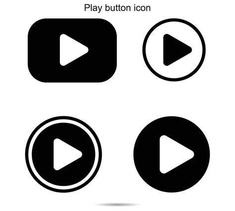 Play Button Icon 27870178 Vector Art At Vecteezy