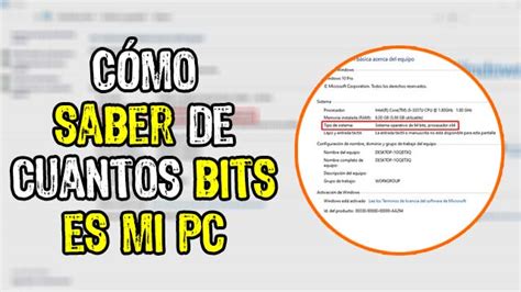 C Mo Saber De Cuantos Bits Es Mi Pc O