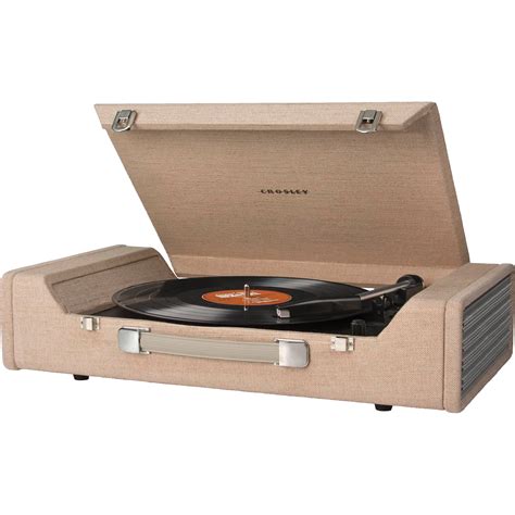 Crosley Radio Nomad Portable Turntable With Usb And Cr6232a Br