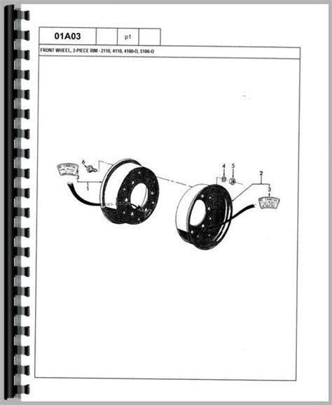 Ford 2120 Tractor Parts Manual