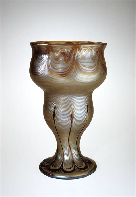 Johann Lötz Witwe Klostermühle Iridescent Glass Vase Decor “phänomen Gre 85 3890”