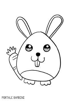 Tutti i disegni sono gratis pronti per essere stampati e colorati! Disegni di Conigli e Coniglietti da Colorare | Portale Bambini