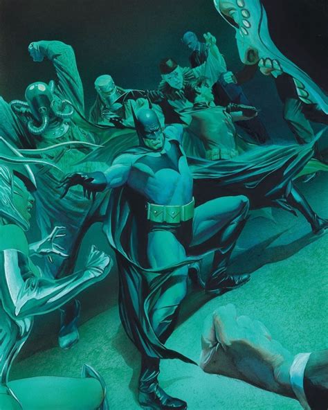 Batman Art Dc Dccomics Salabbinanti Comicbookpros Alex Ross