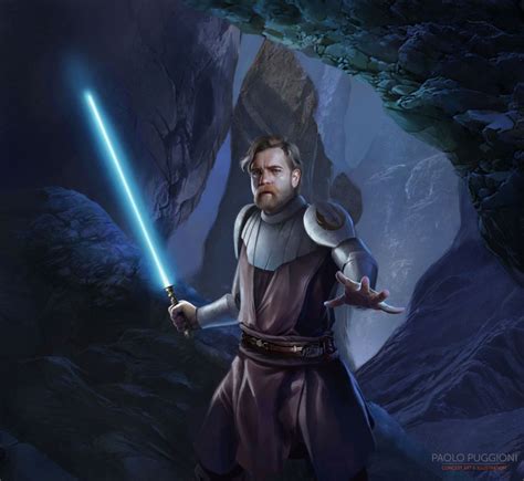 Star Wars Destiny Obi Wan Kenobi Paolo Puggioni Concept Art