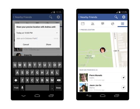 Hi, iam unable to keep the location visible to friends when posting on facebook through htc one x.mobile.is ther any other posible way to keep. How to Find Someone's Location on Facebook App