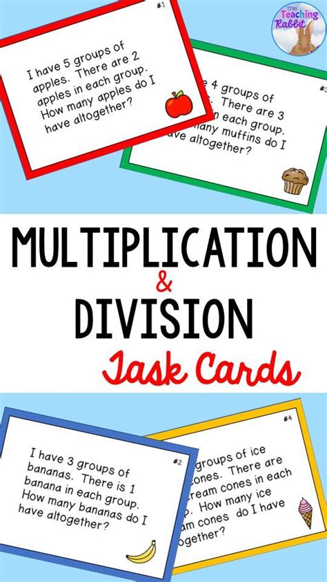 Multiplication And Division Word Problems Multiplication Division