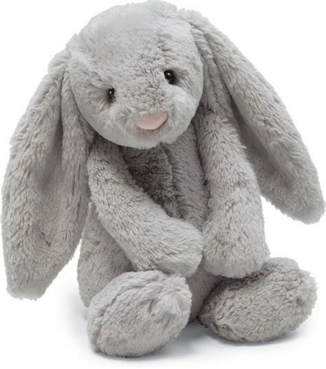 Jellycat Bashful Grey Bunny Stuffed Animal Medium 12 Inches Buy