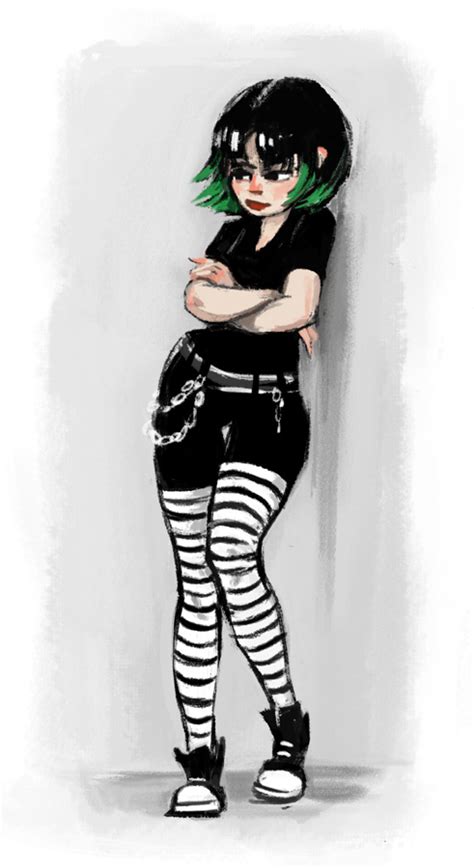Goth Girl Sketch At Explore Collection Of Goth