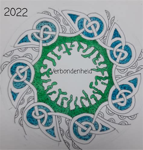 nieuwsbrief tekenschool de keltische knoop mandala voor 2022