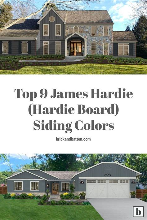 Top 9 James Hardie Hardie Board Siding Colors Brickandbatten In 2021