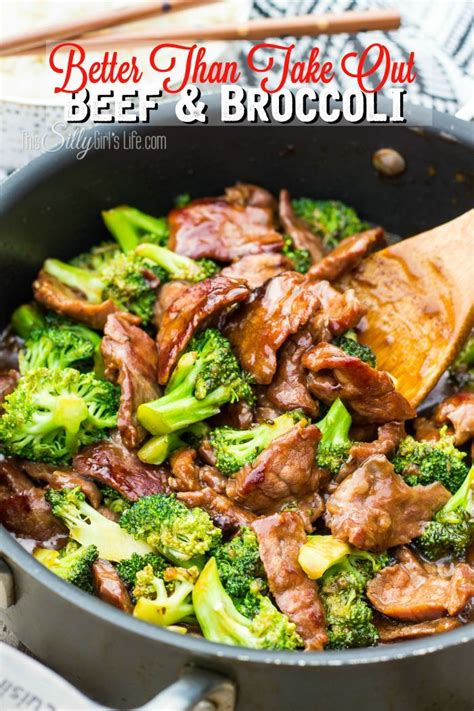 Add the broccoli and let brown on the bottom, 1½ minutes, then toss and continue cooking, tossing occasionally, until bright green, 3 to 5 minutes. Beef and Broccoli - Easy and Better Than Takeout! | Recipe | Broccoli beef, Recipes, Beef dinner