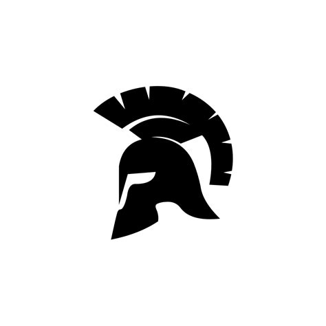 Spartan Helmet Logo Vector Design Masterbundles