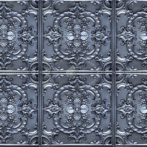 Blue Metal Panel Texture Seamless 10397