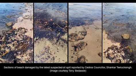 Oil Spill Seen In Cedros Trinidad Guardian