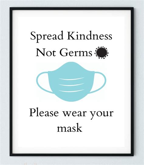 Please Wear A Mask Sign Free Printable