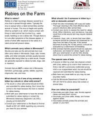 Upper Midwest Agricultural Safety and Health Center – SPOTLIGHT: Rabid