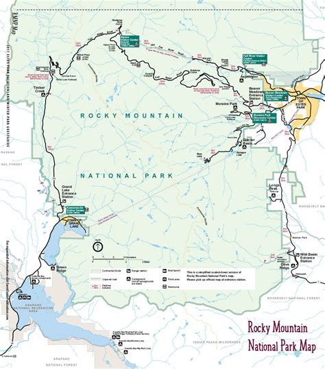 Apr 13, 2021 · rocky mountain national park's 415 square miles encompass and protect spectacular mountain environments. Rocky Mountain National Park Map | Free GuestGuide Publications