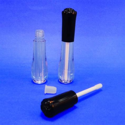 2 Empty Clear Lip Gloss Concealer Container Tube Case With Wand And Doe Foot 15g Ebay