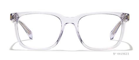 Van Alen Square Glasses 4419623 From The Metro Collection Shown In Translucent Clear