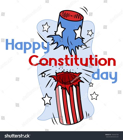 Clipart Constitution Day Vector Illustration 156242729 Shutterstock