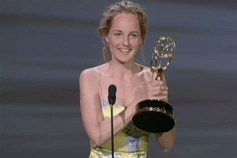 Helen Hunt Accepts The Emmy For Lead Actress In A Comedy Television