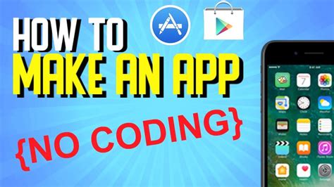 It only requires three steps to create your own app: How to Create an App Without Coding 2017 (Mobile Game App ...