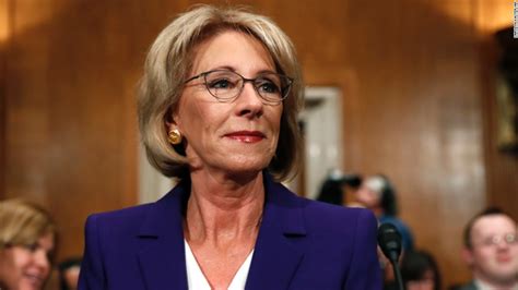 Betsy Devos Yes Trumps Leaked Tape Comments Describe Sexual