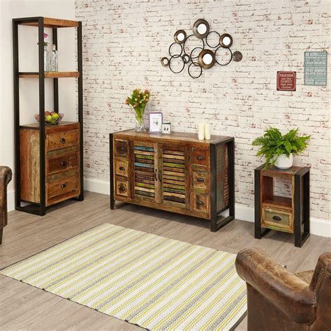 House all of your favorite reads in one of our modern bookcases, and enjoy organization and style simultaneously. Industrial Chic Narrow Bookcase with drawers