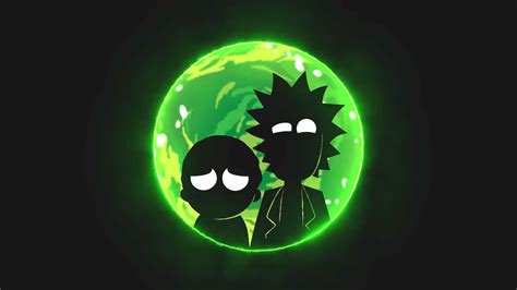 Coolest Pc Minimalist Rick And Morty Wallpapers Wallpaper Cave