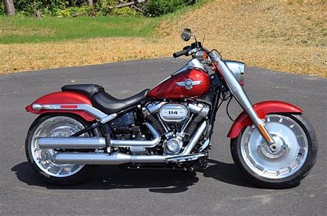 2019 Harley Davidson® Flfbs Softail® Fat Boy® 114 Wicked Red W