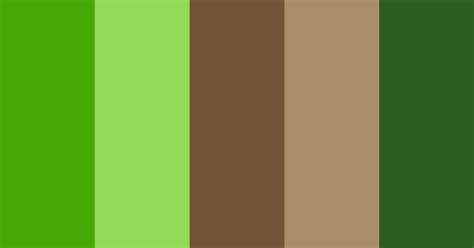 Organic Farm Color Scheme Brown
