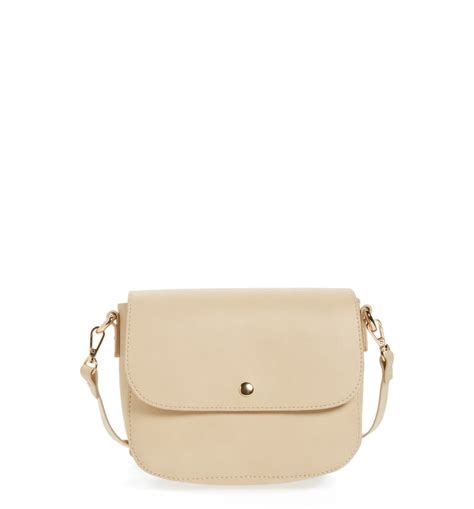 Bp Minimal Faux Leather Crossbody Bag Nordstrom