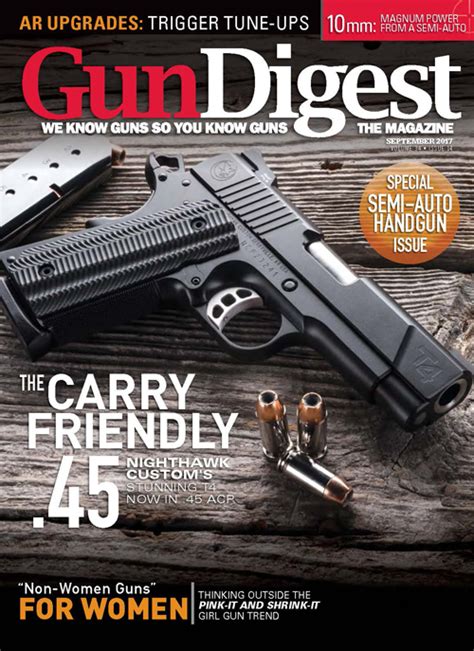 Gun Digest The Magazine September 2017 Digital Issue Gundigest Store