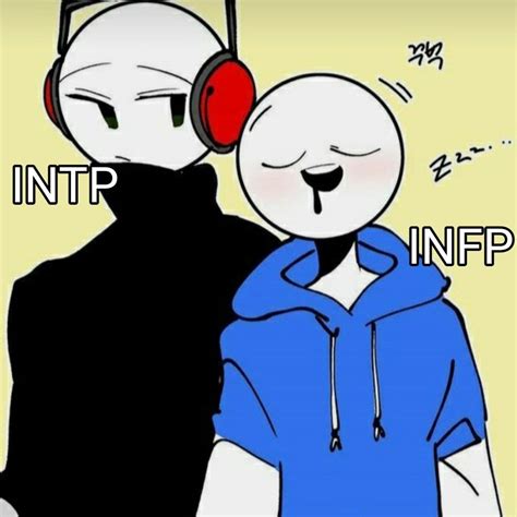 ميمز الأنماط Infp personality type Mbti relationships Intp
