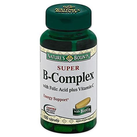 Vitamin b12 (cobalamin) deficiency in elderly patients. Nature's Bounty® Super B-Complex with Folic Acid/Vitamin C ...
