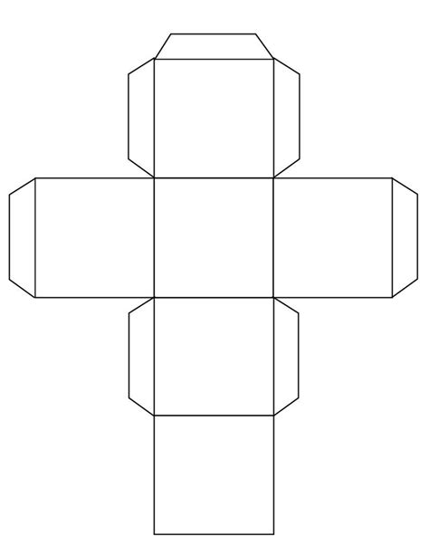 cube template    math pinterest