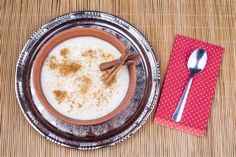 Traditional Delicious Turkish Desserts Rice Pudding With Milk Sutlac