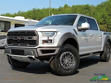 2019 Ford F150 Svt Raptor Supercrew 4x4 In Ingot Silver D16396